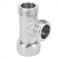 thumbnail image 4 of ZOUSSIQI 2PCS 3 Way Toilet Diverter Valve Multifunction Valve Adapter Flushing Valve(GB1/2) JU316-36061, 4 of 10