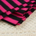 thumbnail image 5 of JUNWELL Girls Stripe Footed Tights High Waist Cable Knit Cotton Pantyhose Leggings Winter Warm Seamless Stockings for Cosplay White Black 6-14 Years, 5 of 7