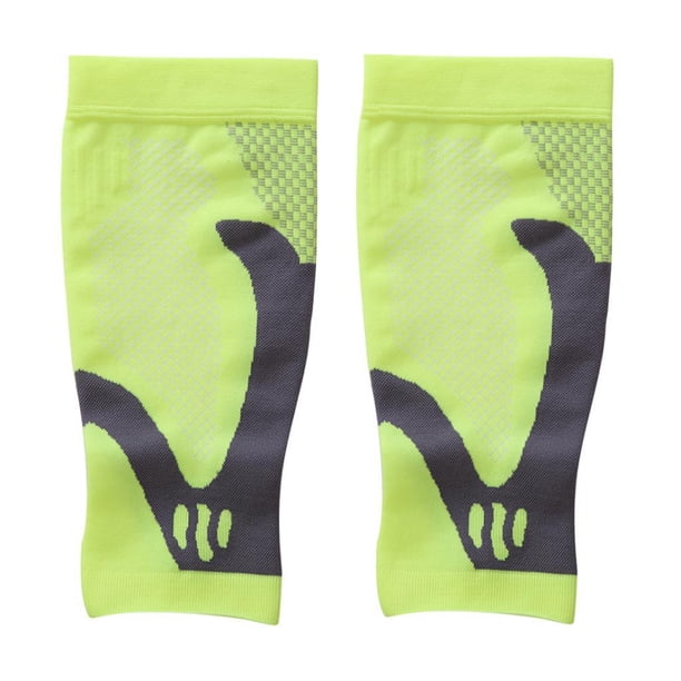 2 pares de calcetines de compresión de nailon para pantorrillas, para correr, para hombres y mujeres METRO