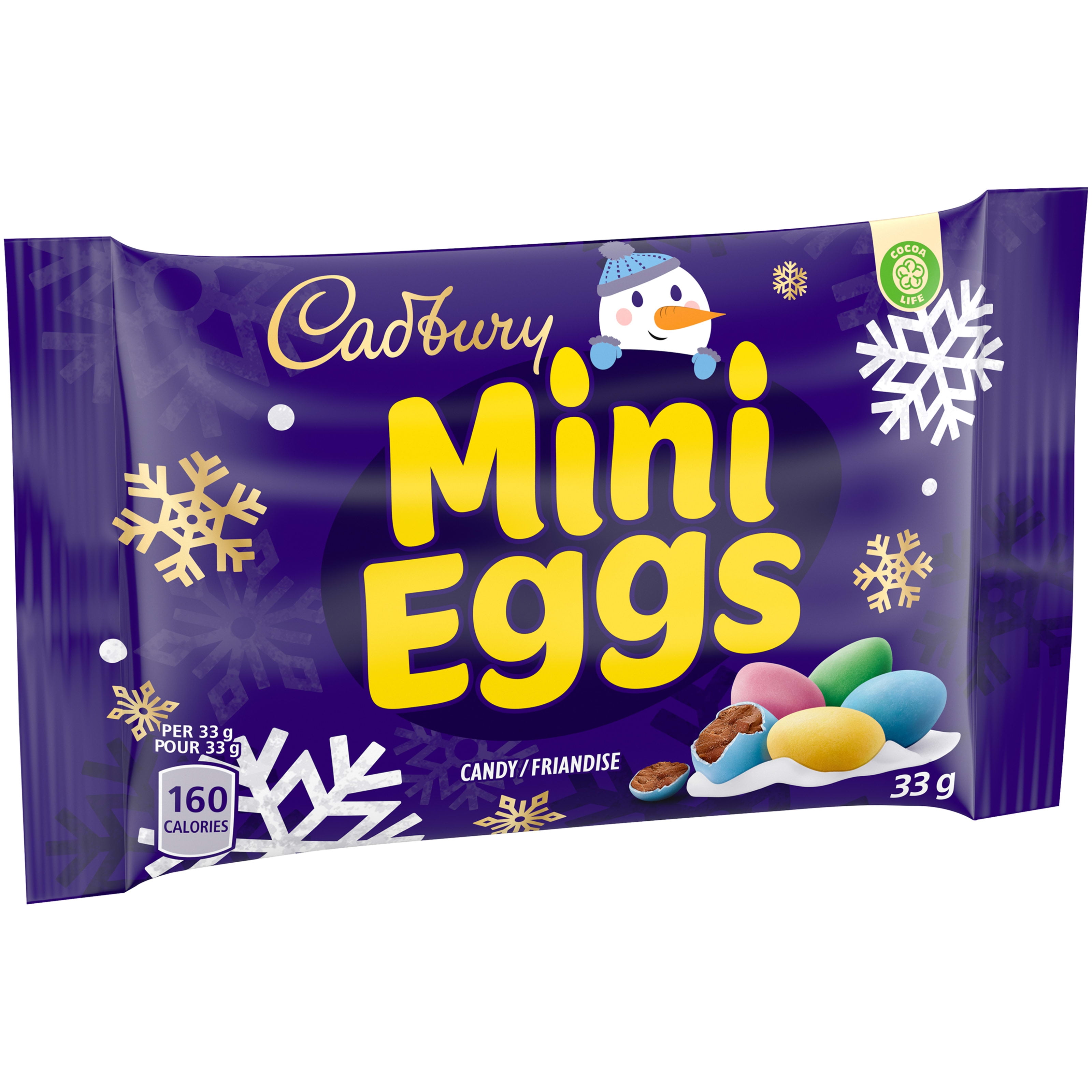 Cadbury Mini Eggs, Chocolatey Candy for the Holidays, Stocking Stuffer, 33 g