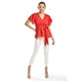 thumbnail image 5 of Blusa de encaje Roman Fashion /Juvenil, 5113 (Rojo) rojo G, 5 of 5