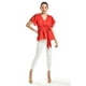 thumbnail image 5 of Blusa de encaje Roman Fashion /Juvenil, 5113 (Rojo) rojo M, 5 of 5