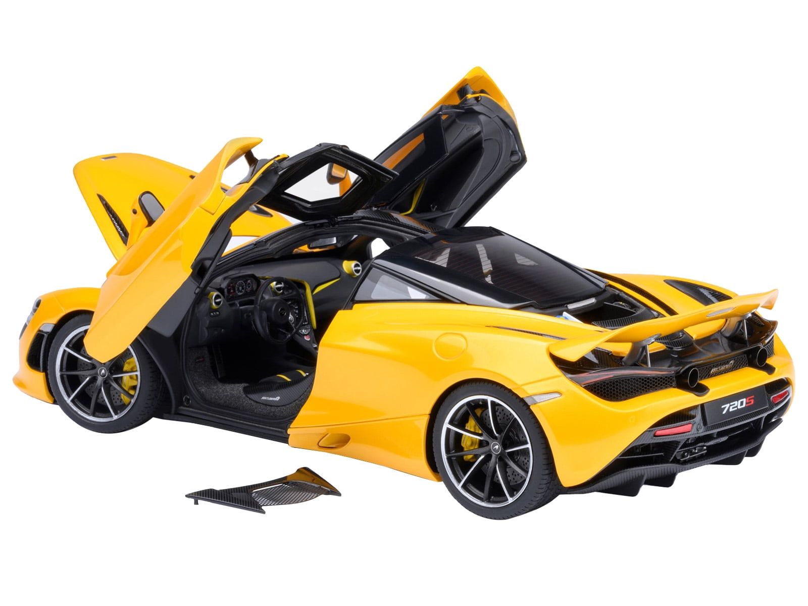 オートアート 1/18 マクラーレン720s YELLOW McLaren 720S Volcano Yellow with Black Top and Carbon Accents 1/18