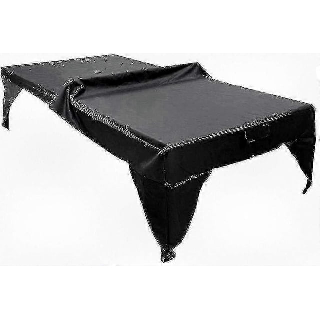 2025 Foldable Waterproof Ping Pong Table Cover, 280x153x73cm, Black
