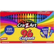 1PK CZA102466 Cra-Z-Art School Quality Crayons-Multi-96/Box