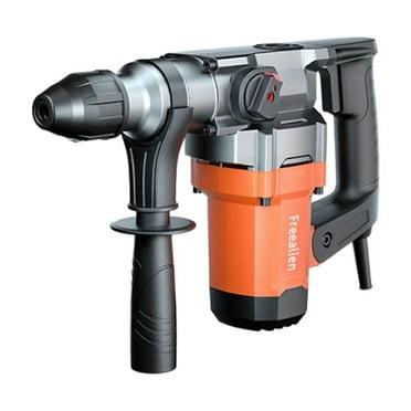 Freealien Electric hammers [hand-held], Demo Chipping Hammer, 1500W Electric Jackhammer, with Vibration Control and Safety Clutch, Includes Tool Case, Chisels