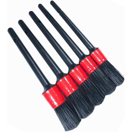 Car Brush 5pcs Car Cleaning Brush Multifunction Soft Brush Set for Interior Exterior Air Vent Wheels Rims Cleaning