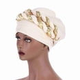 thumbnail image 4 of Turbante de gel para mujer, superventas, turbante de gel para mujer africana, turbante de gel para mujer nigeriana, el más vendido., 4 of 4