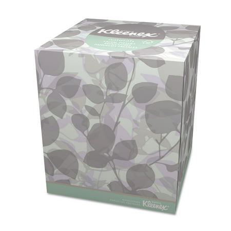 Kleenex Naturals Facial Tissue 2-Ply White 36 Boxes 90 Each
