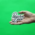 thumbnail image 2 of Men's Panic! At The Disco Logo Embroidered Patch White, 2 of 2
