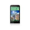 HTC Desire 512 - 4G smartphone - RAM 1 GB / 4 GB - microSD slot - LCD display - 4.7" - 480 x 854 pixels - rear camera 5 MP - front camera 1.3 MP - Cricket - white/dark gray