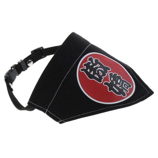 Mascota perro gato cuello de bufanda de chino Toalla de saliva para el cuello Bandana cuello en apariencia 20-35cm / 7.8- 2 Colco Perro del gato del animal doméstico Collor