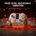 thumbnail image 4 of ECHTPower Wireless PC Gaming Controller with TFT Screen, Hall-Effect Joysticks No Drift, 1000Hz Polling, Dual Hall Triggers, Turbo & RGB, Multi-Platf, 4 of 9