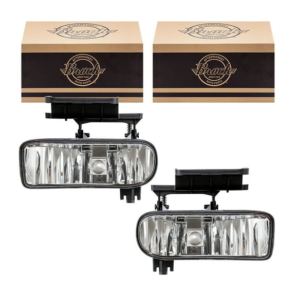 Brock Fog Light for 1999-2002 Silverado 1500 Set 19433555 2001-2002 Silverado 1500 HD