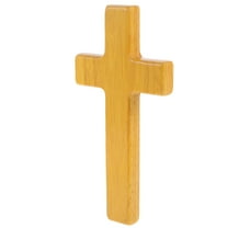 Raindrops Wooden Cross Decor Desktop Wooden Cross Crafts Catholicism Wood Holding Crosses