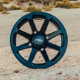 thumbnail image 3 of RockTrix RT102 4pc 14in ATV Wheels 4x110 Rims, 14x7, 5+2 Offset, For ATV UTV with IRS (Independent Rear Suspension), Compatible with Honda Kawasaki Yamaha Suzuki 4/110 (Set of 4), 3 of 8