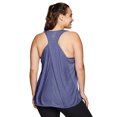 thumbnail image 1 of RBX Active Plus Size Women's Twist Back Soft Relaxed Tank Top Tunic, 1 of 5