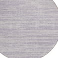 thumbnail image 4 of HomeRoots 613111 8 ft. Lavender & Lilac Round Abstract Washable Indoor & Outdoor Area Rug, 4 of 5