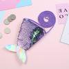thumbnail image 1 of Faithtur Little Girls Mermaid Tail Coin Bag Reversible Sequin Fish Scale Bag, 1 of 7