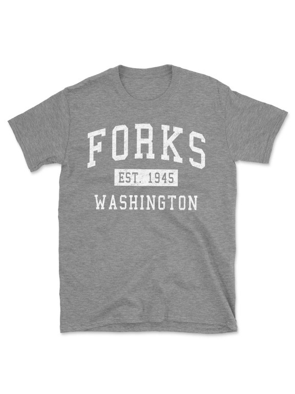 Forks Washington Classic Established Men's Cotton T-Shirt