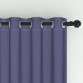 thumbnail image 4 of Lfeey Indoor/Outdoor Blackout Curtains, Grommet Window Curtains for Living Room, Dark Purple, 42 x 72 inch, 2 Panels, 4 of 6