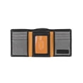 thumbnail image 2 of Cartera triple Timberland PRO de cuero RFID negra para hombre, 2 of 4