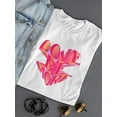 thumbnail image 3 of Love Me More Slogan 3d Heart Shaped T-Shirt Women -Image by Shutterstock, Female Large, 3 of 4