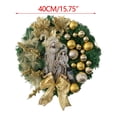 thumbnail image 2 of Suncoda Christmas Wreath, Our Lady of Wreath Christmas Wreath Bow Supplicate Wreath, Christmas Ornament, 2 of 8
