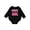 AB-Black, variant on Poppop Girl Granddaughter Baby Fleece Bodysuit