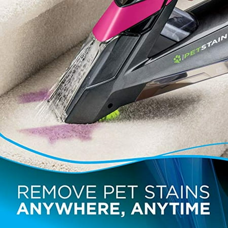 bissell pet cleaner portable carpet stain eraser spot cordless teal deep walmart
