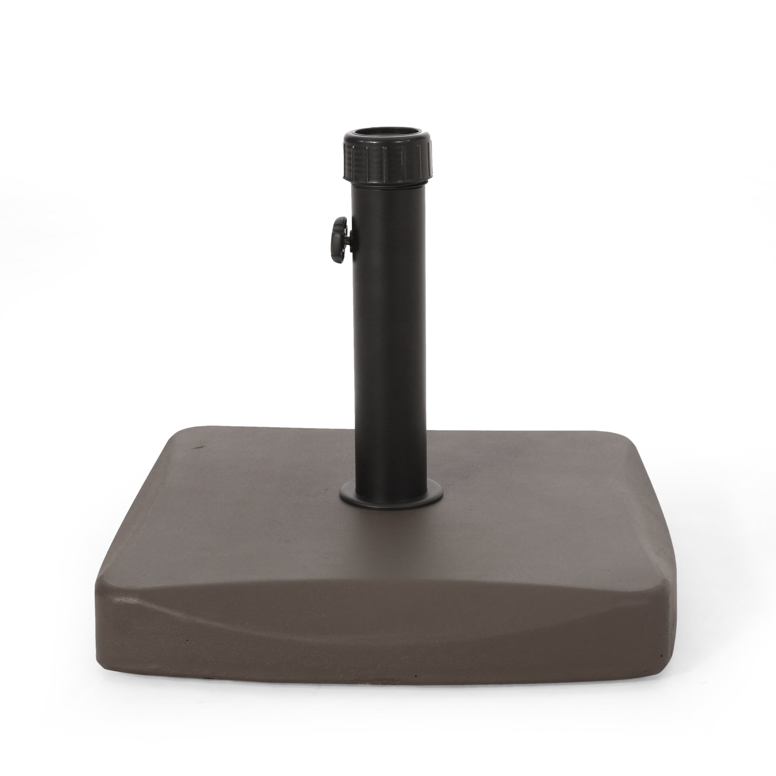 Shannon 55-pound Square Umbrella Base, Brown