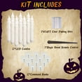 Halloween Decoration 12 Pack Floating Candles with Remote Control
