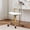 gold 1115, variant on Clear Acrylic Desk Chair, Modern Acrylic Home Office Chairs with Wheels for Office, Home (Gold)