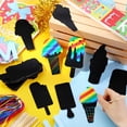thumbnail image 4 of Tarjetas para rascar con forma de helado redondas y divertidas con forma de arcoíris para niños, 60 unidades, 4 of 7