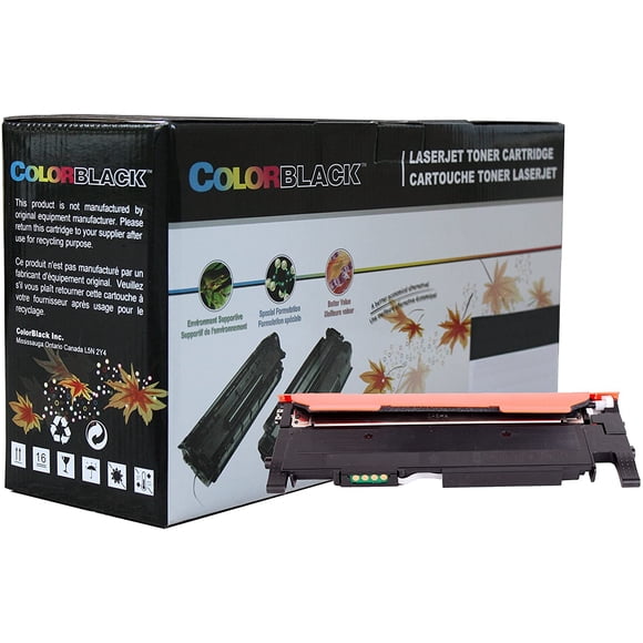 ColorBlack TS406C Premium Compatible Samsung CLT-C406S Cartouche de Toner avec Puce, Cyan