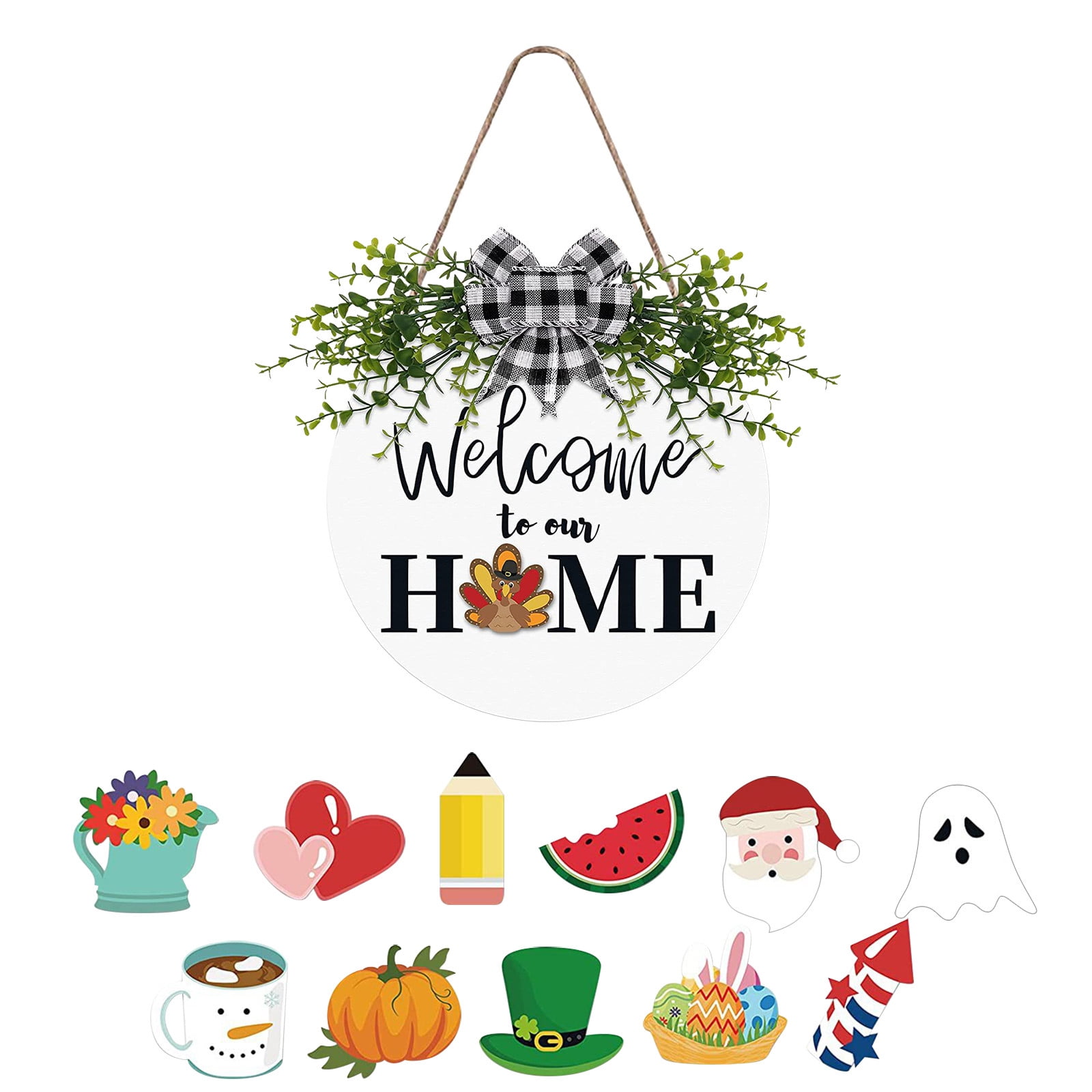 Center Table Decorations for Living Room Home Sweet Home Letters Garden