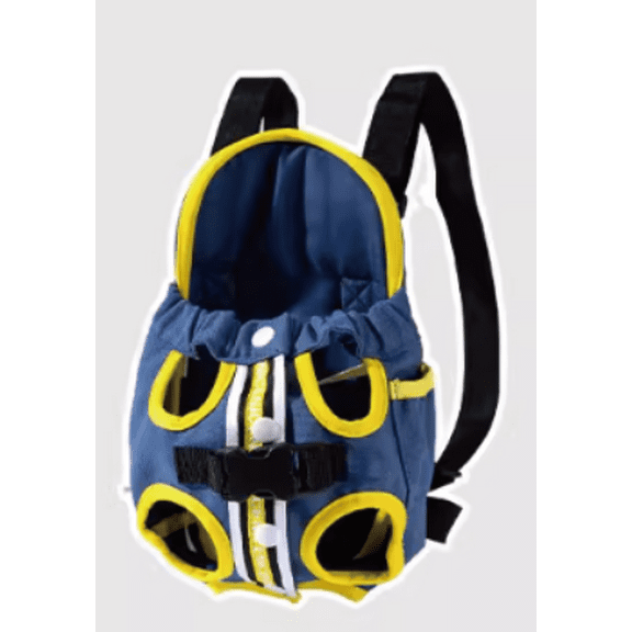 INCHOICE Backpacks for pets, Carrier for Small Dogs Cats Sling Backpack Travel Bag, Pet Backpack Bag for Hiking Travel Camping Outdoor Hold Pets Up to 15 Lbs