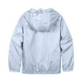 thumbnail image 6 of Boys Rain Jacket Lightweight Rain Coats for Kids Boy Waterproof Jacket Light Grey 8, 6 of 6
