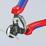 KNIPEX Tools 95 62 160 Wire Rope Cutters, Opening Lock and Spring, 6-Inch