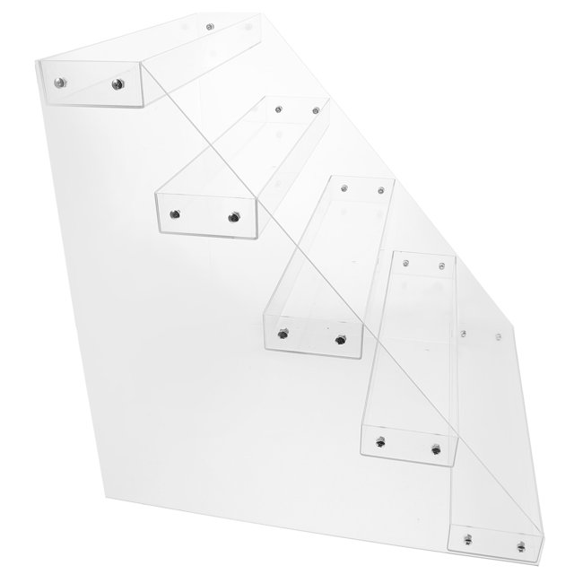 OUNONA 1Set Transparent Retail Display Rack for Beverage and Snack Organization in Retail and Business