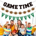 thumbnail image 1 of Sokhug Football Theme Party Decoration Flag, Triangular Bunting for Sports Birthday, 1 Set, 1 of 7