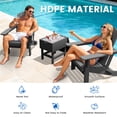 thumbnail image 3 of FUNDAZE Outdoor Cooler Table, Outdoor Side Table with 3 Gallon Ice Bucket,Detchable Top Lid, Patio Bar Table for Poolside, Party, Camping, Picnic, Gray, 3 of 12