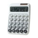 thumbnail image 2 of Calculadora Solar con Batería de 7 Celdas, Ideal para Oficina y Estudiantes | Material: Plástico | Color: E | Dimensiones: 16 X 11 X 2,5 Cm | 1 Unidad | Peso: 130 G | Teclado Mecánico Simulado | Calc, 2 of 6