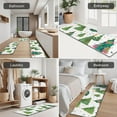 thumbnail image 5 of White Christmas Watercolor Tree Pattern Kitchen Rugs Sets Of 3,Kitchen Runner Rugs Non Skid Washable,Decorative Kitchen Floor Mats for Kitchen,Sink,Laundry,17"x30"+ 17"x47" + 17"x59", 5 of 6