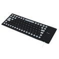 thumbnail image 5 of Teclado de silicona Diseño completamente sellado Ligero Portátil Silencioso Suave Cómodo Teclado de silicona con cable USB para PC Negro, 5 of 5