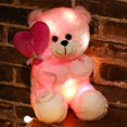 thumbnail image 4 of Oso de peluche LED creativo de 30 cm con luz, peluche de alpaca, unicornio, regalo de Navidad brillante para niños, almohada, 4 of 6