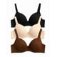 thumbnail image 2 of Paquete de 3 Brasieres Doble Push Up, Aumenta hasta dos tallas incluye 6 Colores Diferentes, 2 of 4