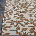 thumbnail image 5 of Couristan Dolce Summer Ivy Indoor/Outdoor Area Rug, Ivory-Terracotta, 2'3" x 7'10" Runner, 5 of 7