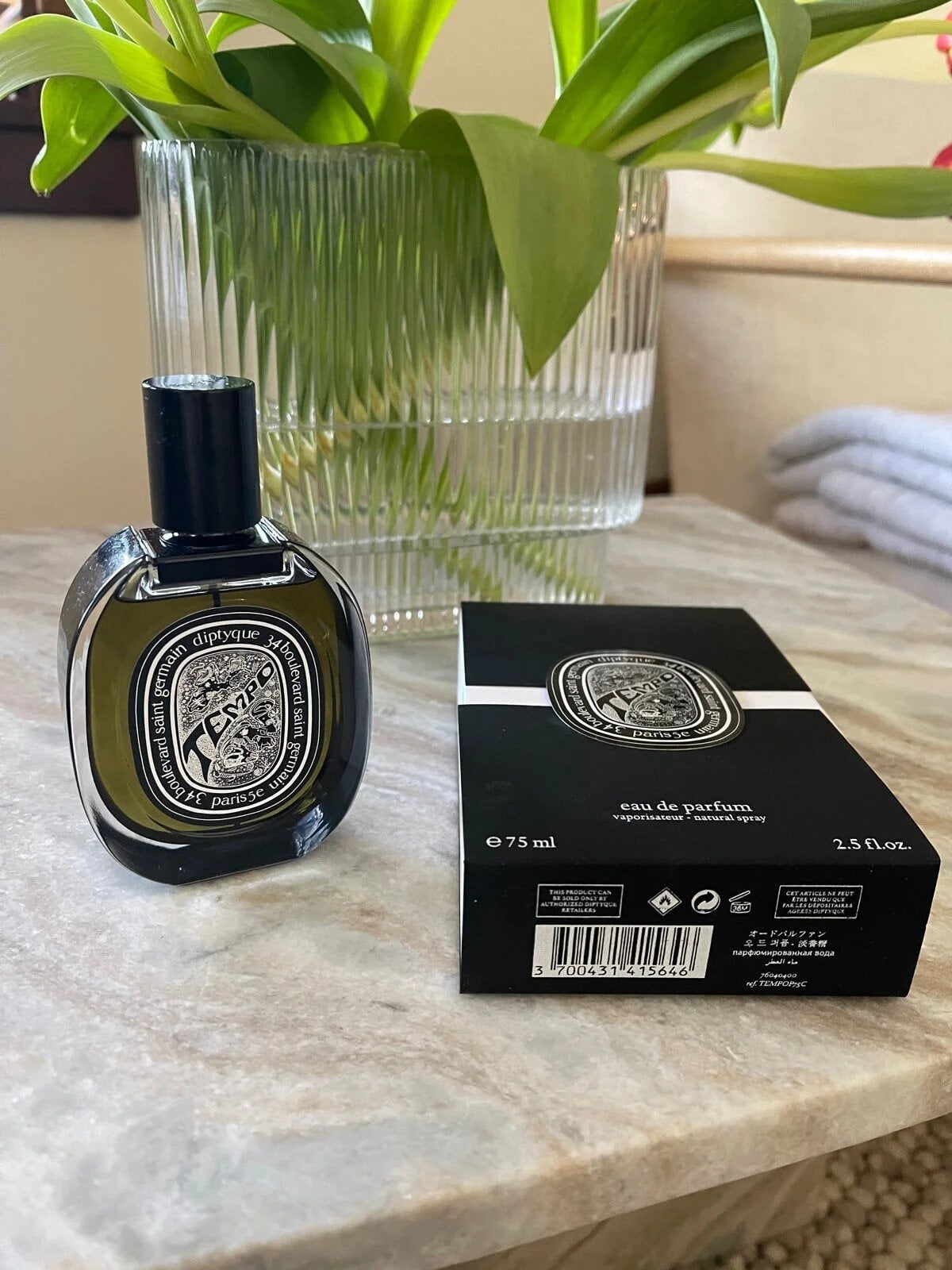Diptyque Tempo Eau De Parfum 75 ml, Woody Perfume | 50 ml