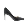 thumbnail image 2 of Nine West Womens Ezra Leather Pointed Toe Dress Heels, 2 of 3